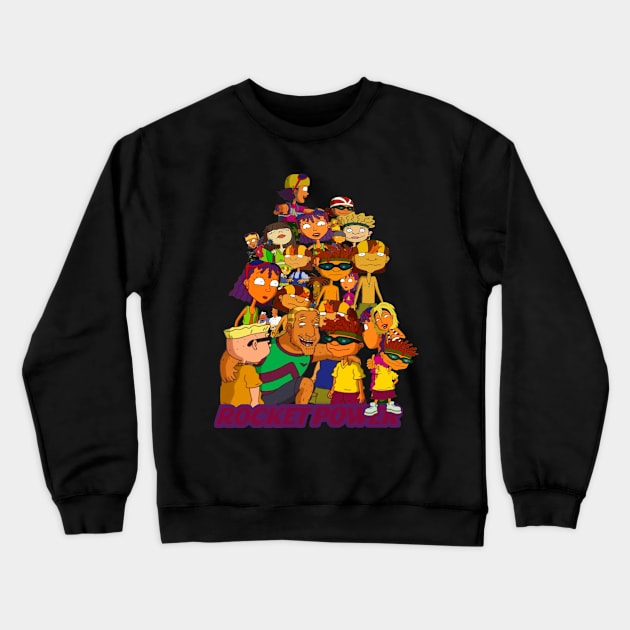 rocket power Crewneck Sweatshirt by thebeatgoStupid